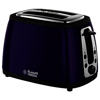 Russell Hobbs Heritage 2-Slice Toaster Metallic Purple Russell Hobbs Heritage 2-Slice Toaster Metallic Purple